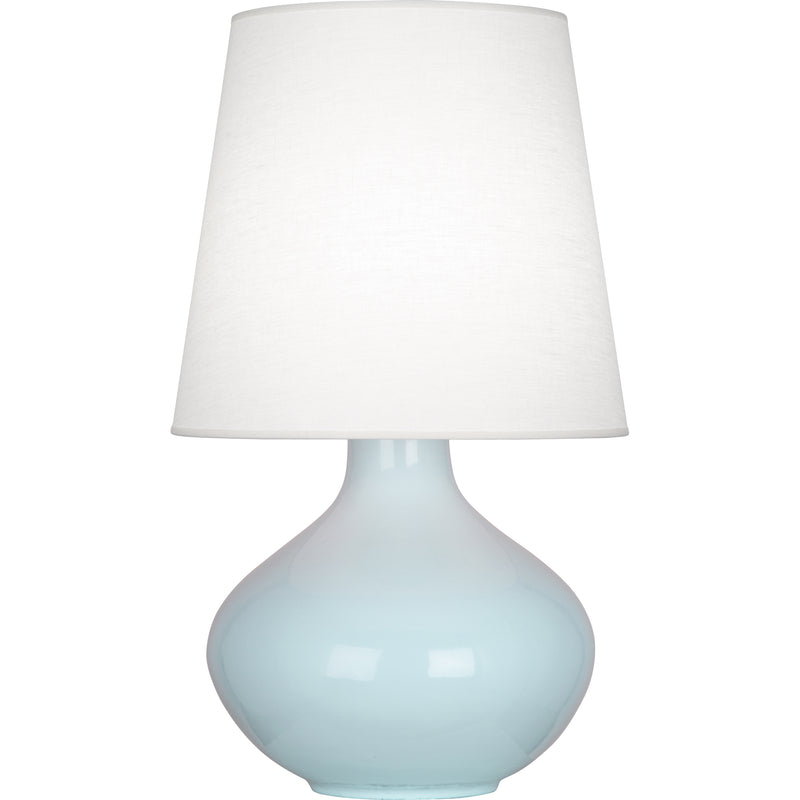 media image for June Table Lamp Multiple Colors With Oyster Linen Shade Design By Robert Abbey 9 292