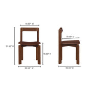 Daifuku Dining Chair Set Of 2 By Bd La Mhc Bc 1128 20 8