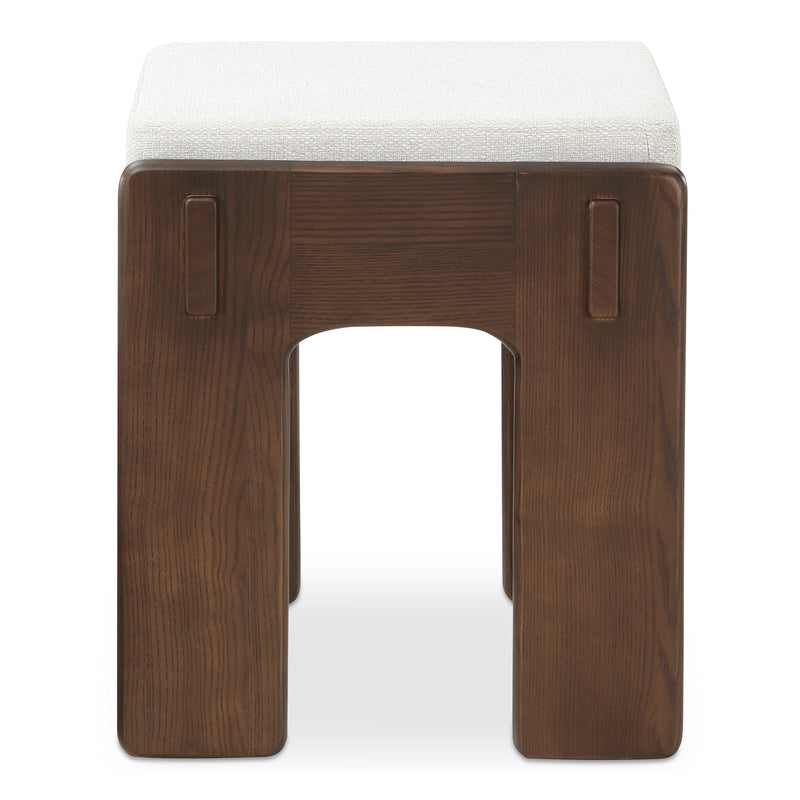 media image for Ashby Stool Walnut Stained Ash Moes Home Collection Mhc Bc 1134 20 3 216