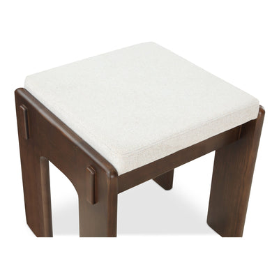 product image for Ashby Stool Walnut Stained Ash Moes Home Collection Mhc Bc 1134 20 5 16