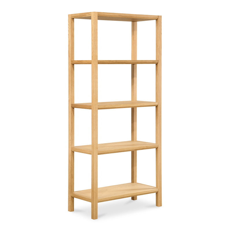media image for Nolan Bookcase Moes Home Collection Mhc Bc 1141 02 4 275
