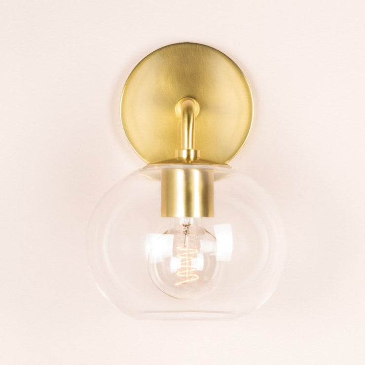 margot 1 light wall sconce by mitzi h270101 agb 4