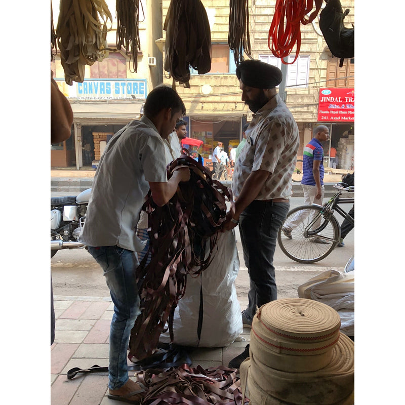 media image for vintage sling belt pouch 53 218