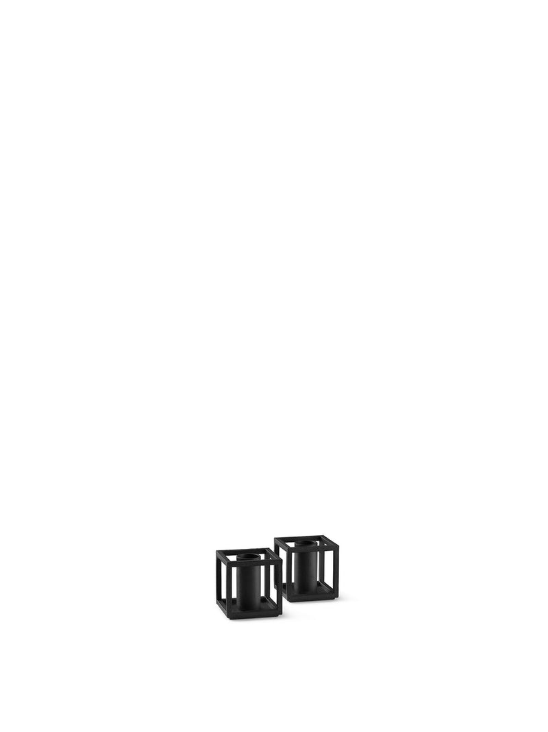 media image for Kubus Micro Candle Holder Set Of 2 New Audo Copenhagen Bl12001 2 280