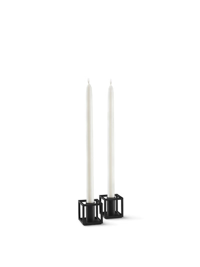 product image for Kubus Micro Candle Holder Set Of 2 New Audo Copenhagen Bl12001 1 70
