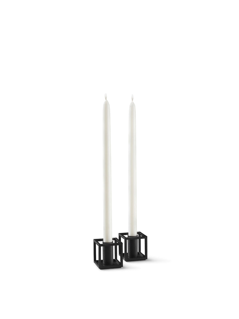 media image for Kubus Micro Candle Holder Set Of 2 New Audo Copenhagen Bl12001 1 29