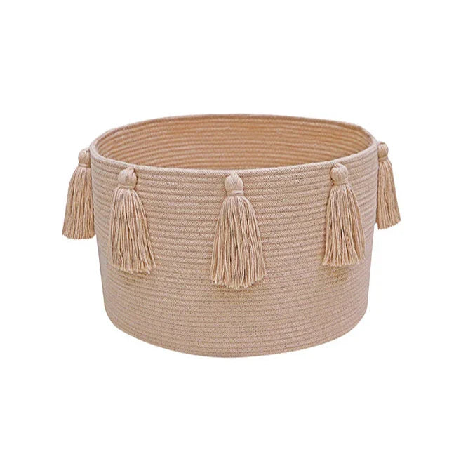 media image for Tassels Basket Lorena Canals Bsk Tasse Bsg 6 213