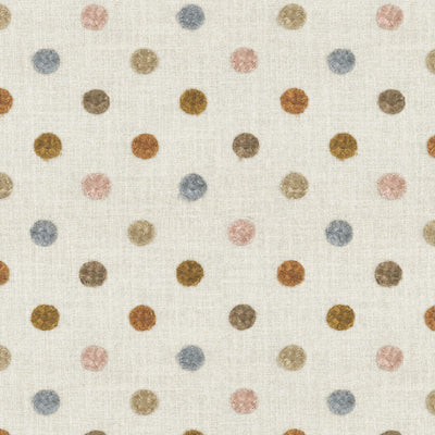 product image of Sample Buttons Fabric in Pink/Blue/Taupe 591