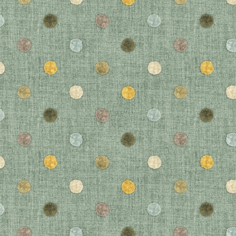 media image for Sample Buttons Fabric in Gold/Olive/Sky 249