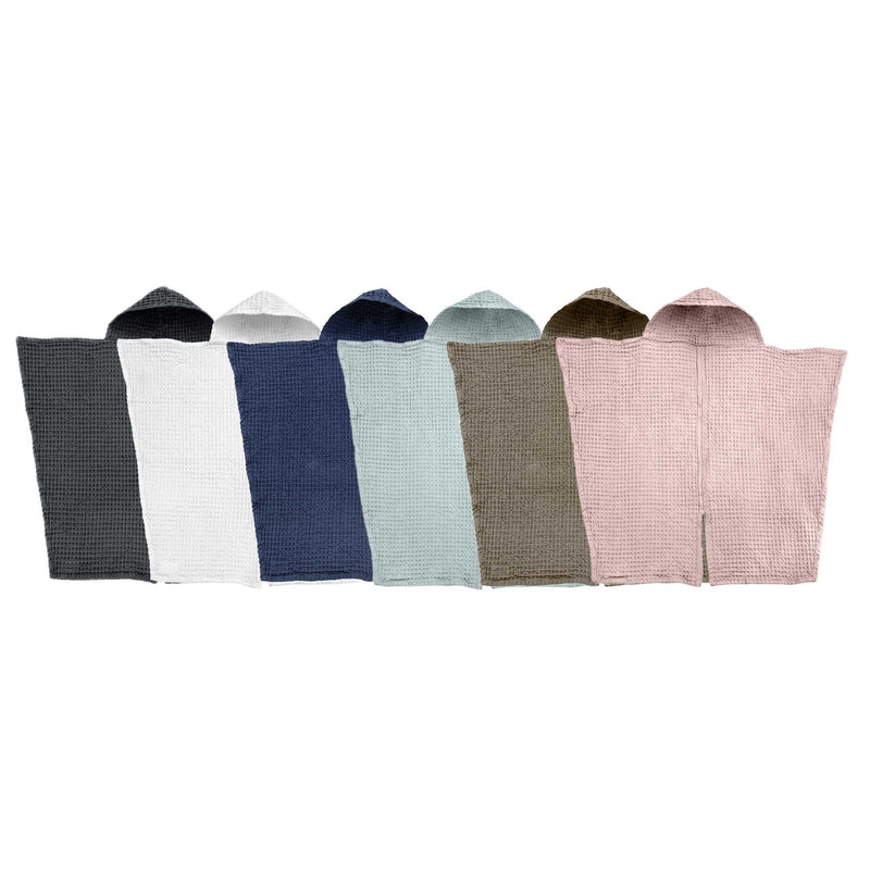 media image for big waffle baby towel in multiple colors design by the organic company 14 281