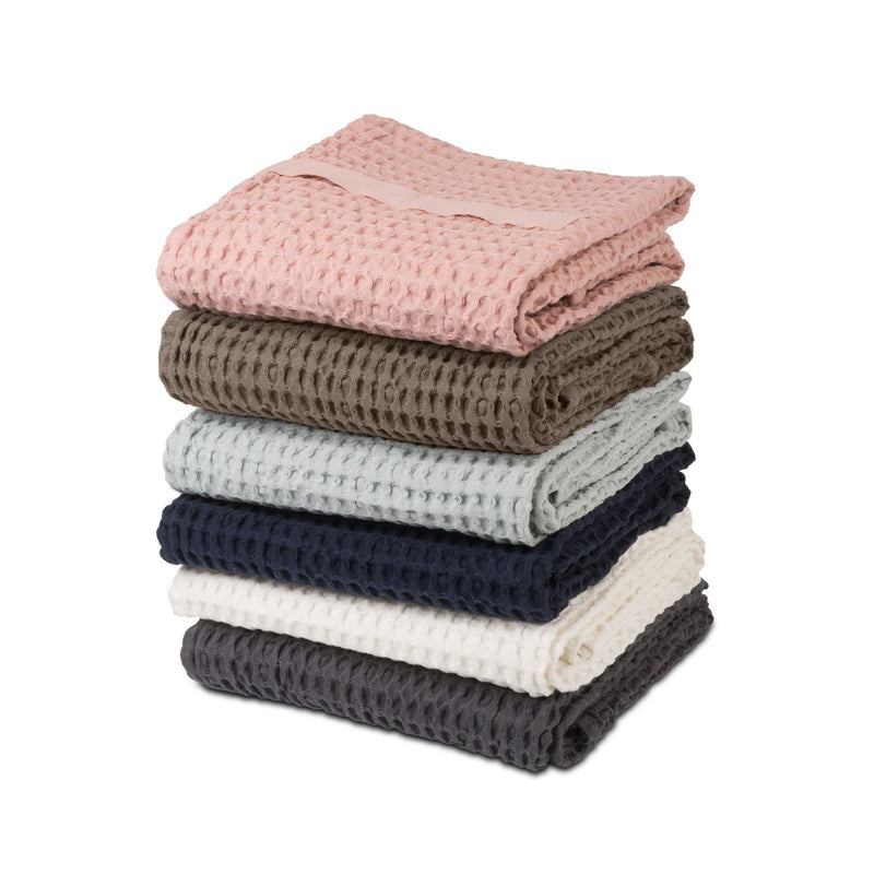 media image for big waffle medium towel in multiple colors design by the organic company 18 210