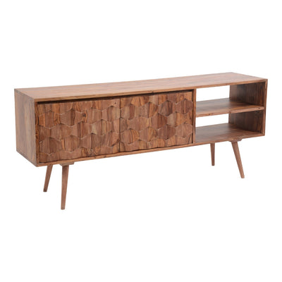 product image for O2 Tv Cabinet Brown 3 74