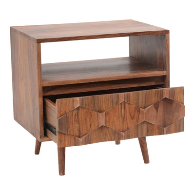 product image for O2 Nightstand Brown 2 24