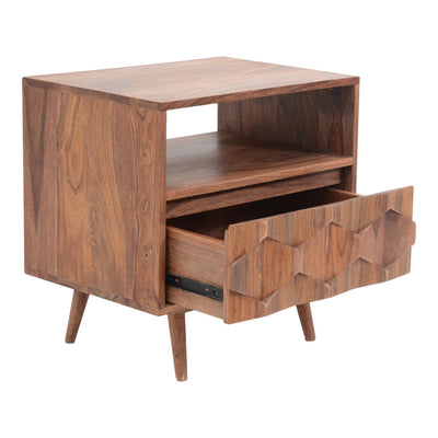 product image for O2 Nightstand Brown 5 47