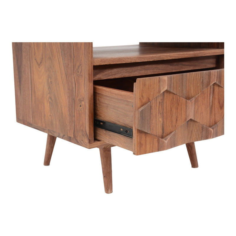 media image for O2 Nightstand Brown 8 280