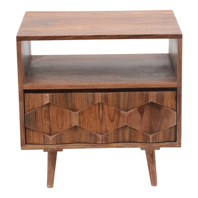 product image for O2 Nightstand Brown 1 84