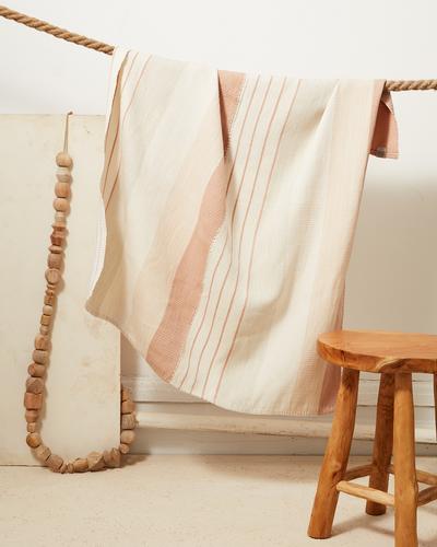 product image of Baby Pantelho Blanket in Peach & Sage by Minna 548