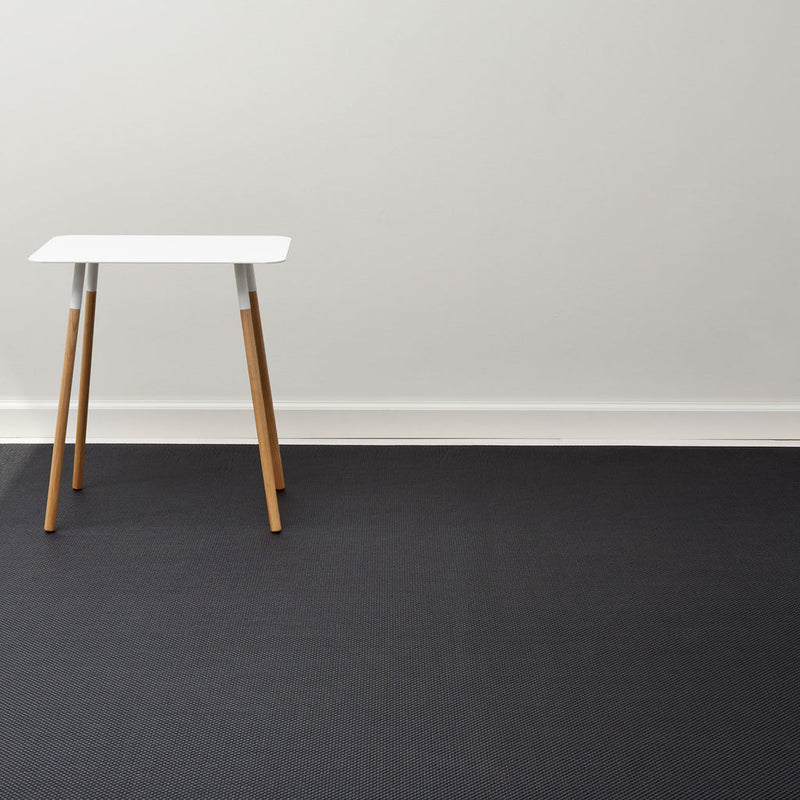 media image for Basketweave Black Rug Chilewich Chw 200697 004 2 223