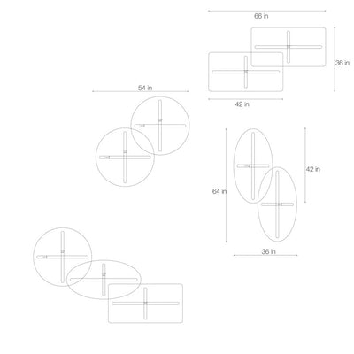 product image for plinth large circular marble coffee table csl3315 slm 21 87