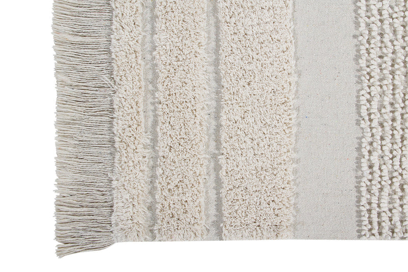 media image for air washable rug in natural in multiple sizes design by lorena canals 3 211