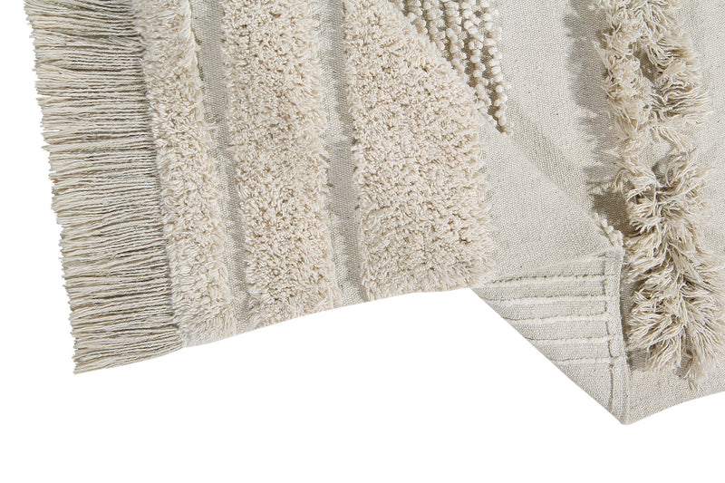 media image for air washable rug in natural in multiple sizes design by lorena canals 4 243