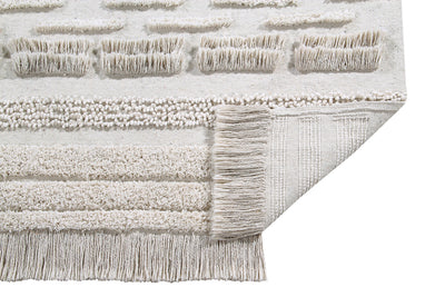 product image for air washable rug in natural in multiple sizes design by lorena canals 13 83