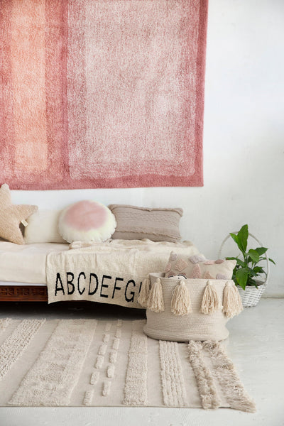 product image for air washable rug in natural in multiple sizes design by lorena canals 16 79