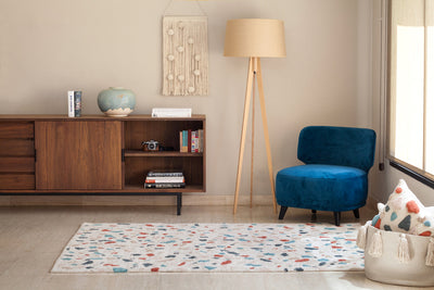 product image for terrazzo rug in marble design by lorena canals 7 0