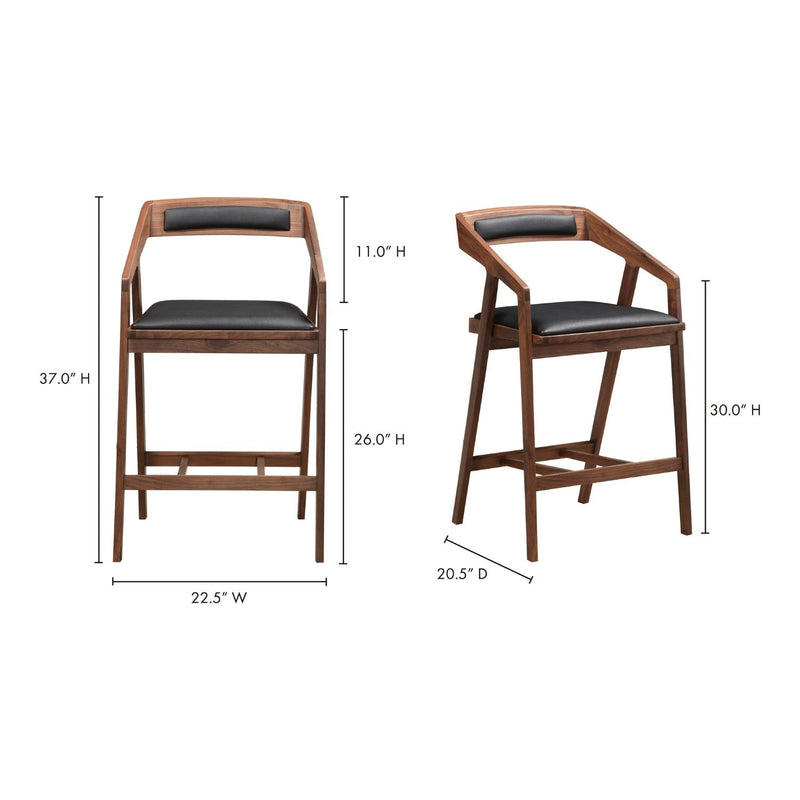 media image for Padma Counter Stool Black 5 20