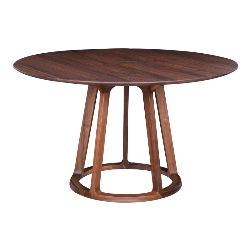 media image for Aldo Round Dining Table Walnut 1 26