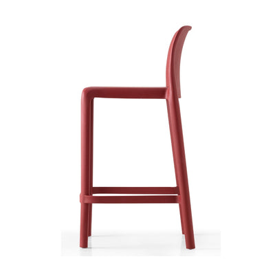 product image for bayo oxide red polypropylene counter stool by connubia cb198400003l0000000000a 3 29