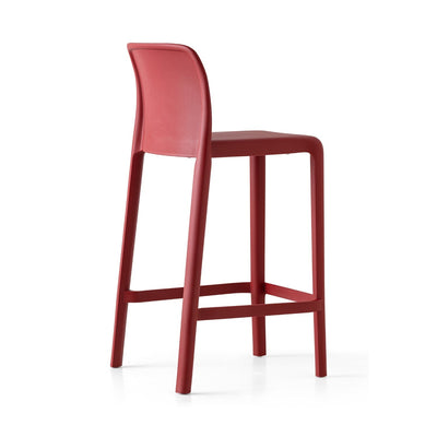 product image for bayo oxide red polypropylene counter stool by connubia cb198400003l0000000000a 4 80