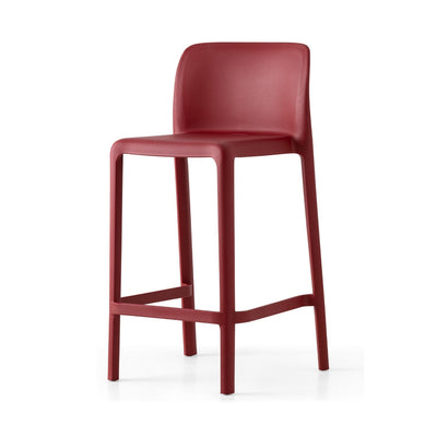 product image of bayo oxide red polypropylene counter stool by connubia cb198400003l0000000000a 1 540