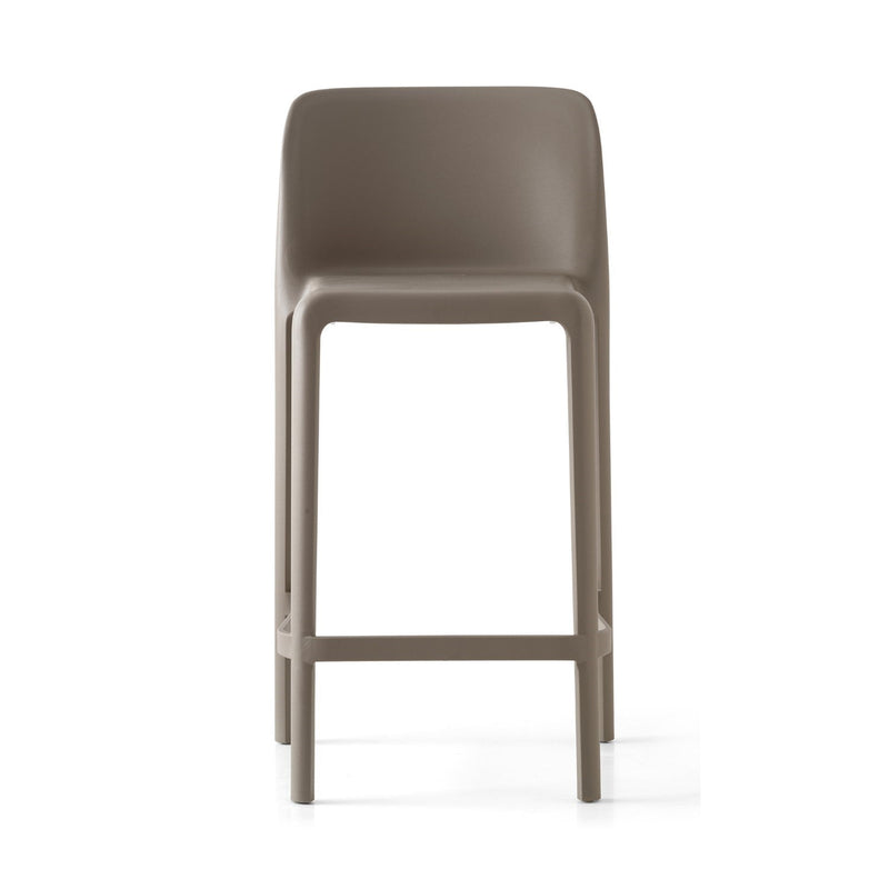 media image for Bayo Taupe Polypropylene Counter Stool By Connubia Cb19840009000000000000A Open Box 4 294