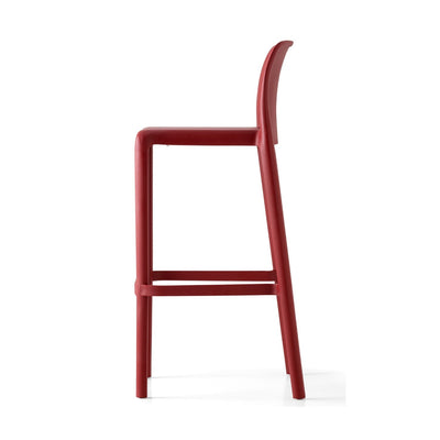 product image for bayo oxide red polypropylene bar stool by connubia cb198500003l0000000000a 3 66