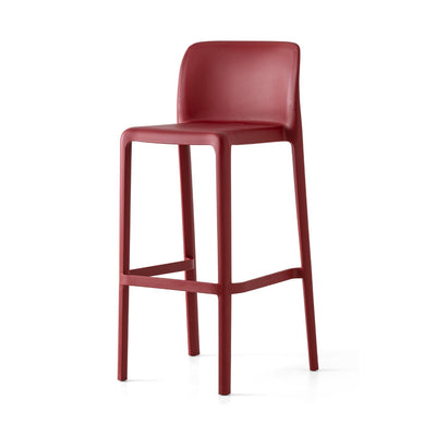 product image of bayo oxide red polypropylene bar stool by connubia cb198500003l0000000000a 1 50