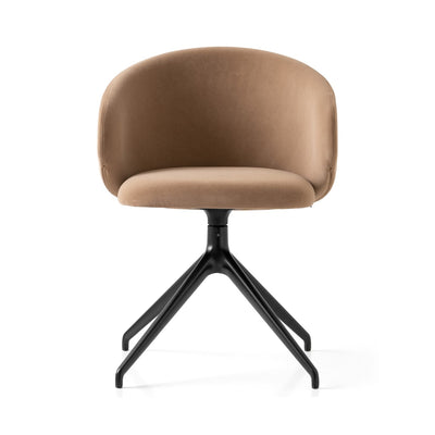 product image for tuka black aluminum swivel chair by connubia cb2127000015slb00000000 6 38