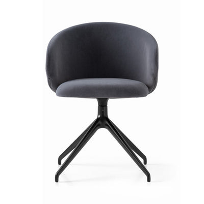 product image for tuka black aluminum swivel chair by connubia cb2127000015slb00000000 14 75