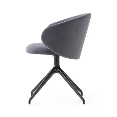 product image for tuka black aluminum swivel chair by connubia cb2127000015slb00000000 15 79