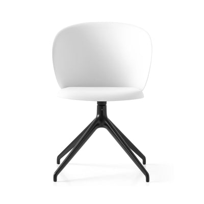 product image for tuka black aluminum swivel chair by connubia cb2127000015slb00000000 86 47