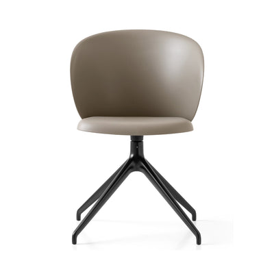 product image for tuka black aluminum swivel chair by connubia cb2127000015slb00000000 90 9