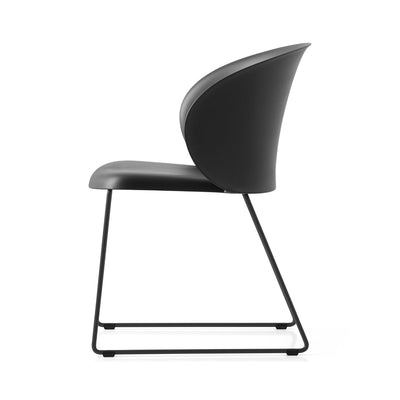 product image for tuka black metal chair by connubia cb213300001509400000000 27 60