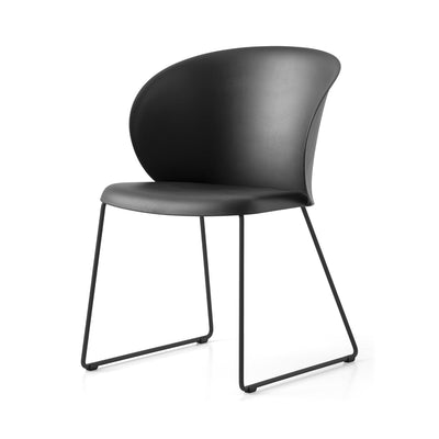 product image for tuka black metal chair by connubia cb213300001509400000000 25 86