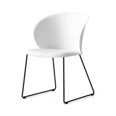 product image of tuka black metal chair by connubia cb213300001509400000000 1 527