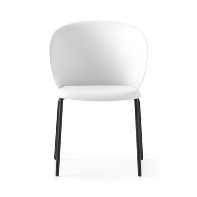 product image for tuka black metal chair by connubia cb213300001509400000000 14 60