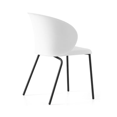 product image for tuka black metal chair by connubia cb213300001509400000000 16 35