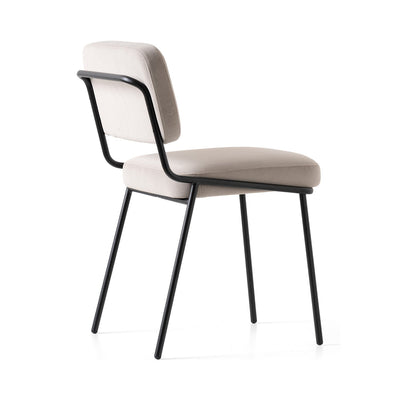 product image for sixty black metal chair by connubia cb2138000015slb00000000 32 53