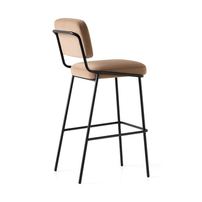 product image for sixty black metal bar stool by connubia cb2140000015slb00000000 12 39