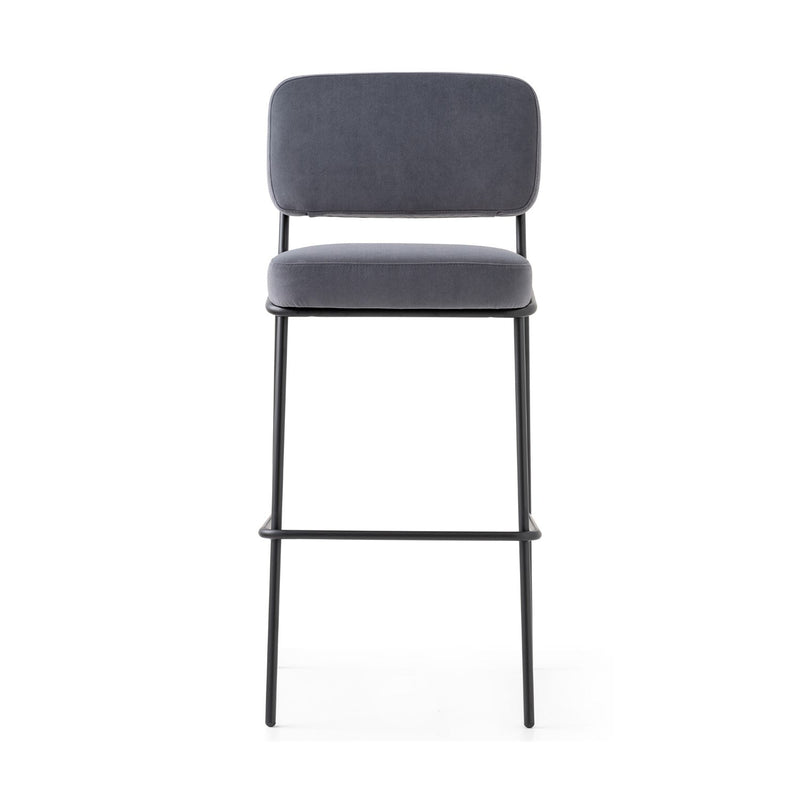 media image for sixty black metal bar stool by connubia cb2140000015slb00000000 22 250