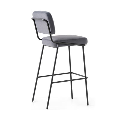 product image for sixty black metal bar stool by connubia cb2140000015slb00000000 24 18